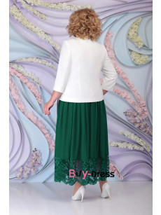 2Pc Women's Blouse Dress, Elegant Mother's Suit Dresses MD0058