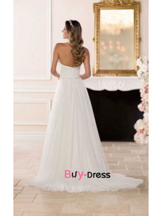 Plus Size Empire Wedding Dresses, Strapless Bride Dresses bds-0023