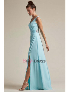 Pink Modern Bridesmaids Dresses,Sweetheart Prom Dresses, Vestidos de damas de honor BD-035-4
