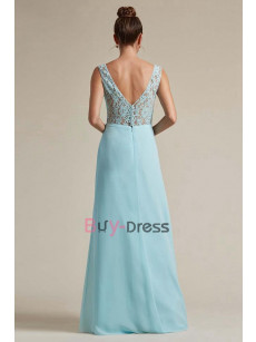 Jade Blue Modern Bridesmaids Dresses,Sweetheart Prom Dresses, Vestidos de damas de honor BD-035-1