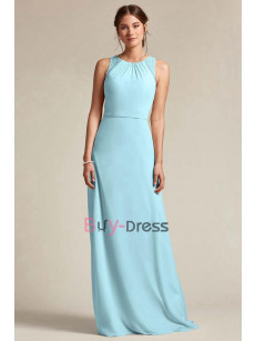 Greenblack Hunter Chiffon Bridesmaids Dresses, Empire Prom Dresses, Vestidos de damas de honor  BD-029-3
