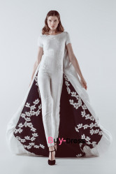 2023 Fashion Bridal Jumpsuit, Isabel Zapadiz's Shadow of Vinas Donostia Wedding Jumpsuits bjp-0037
