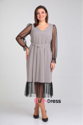 Modern Spring Sweetheart Sleeve length Mid-Calf Silver Mother Of The Bride Dresses MD0006