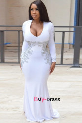 White With Silver Beads Jumpsuits, Sheath Glamorous Bridal Romper bjp-0040
